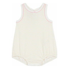 Petit Bateau - Noktalı Pijama Tulum | Beyaz