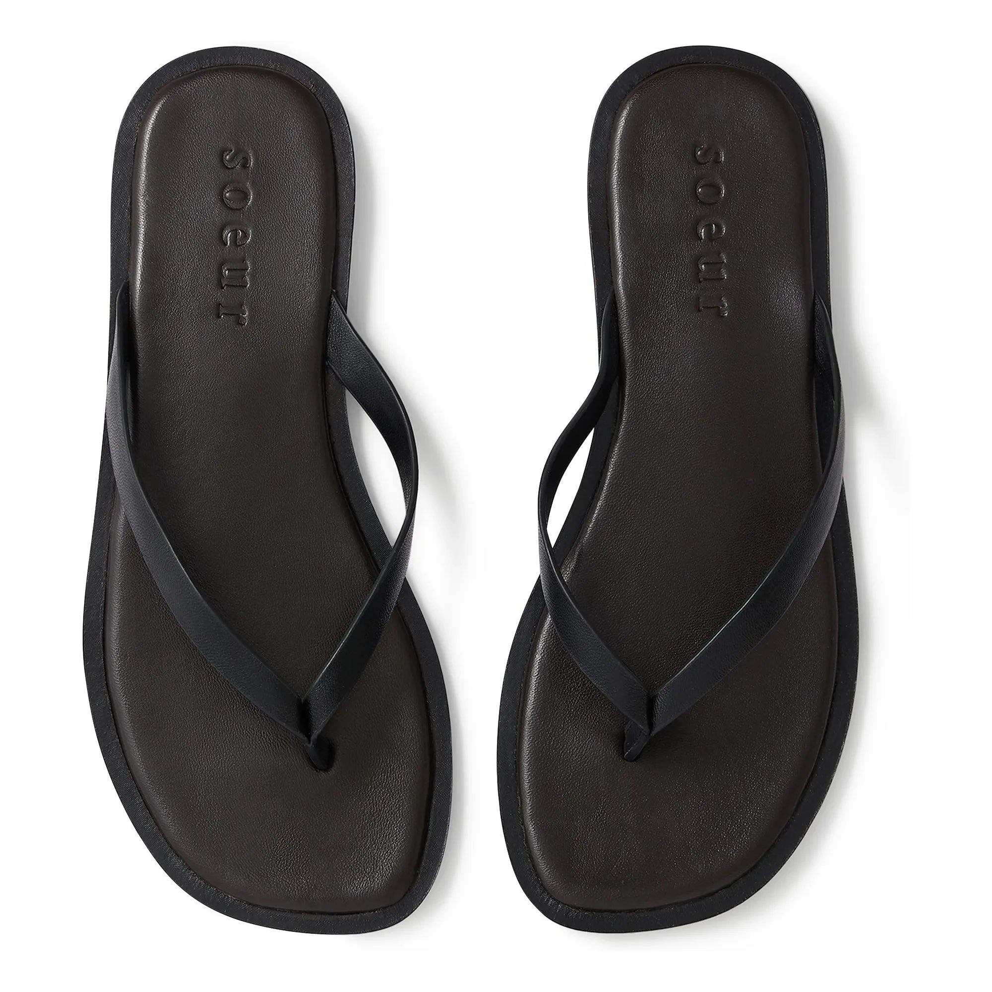 Soeur - Haiku Leder-Sandalen | Schwarz