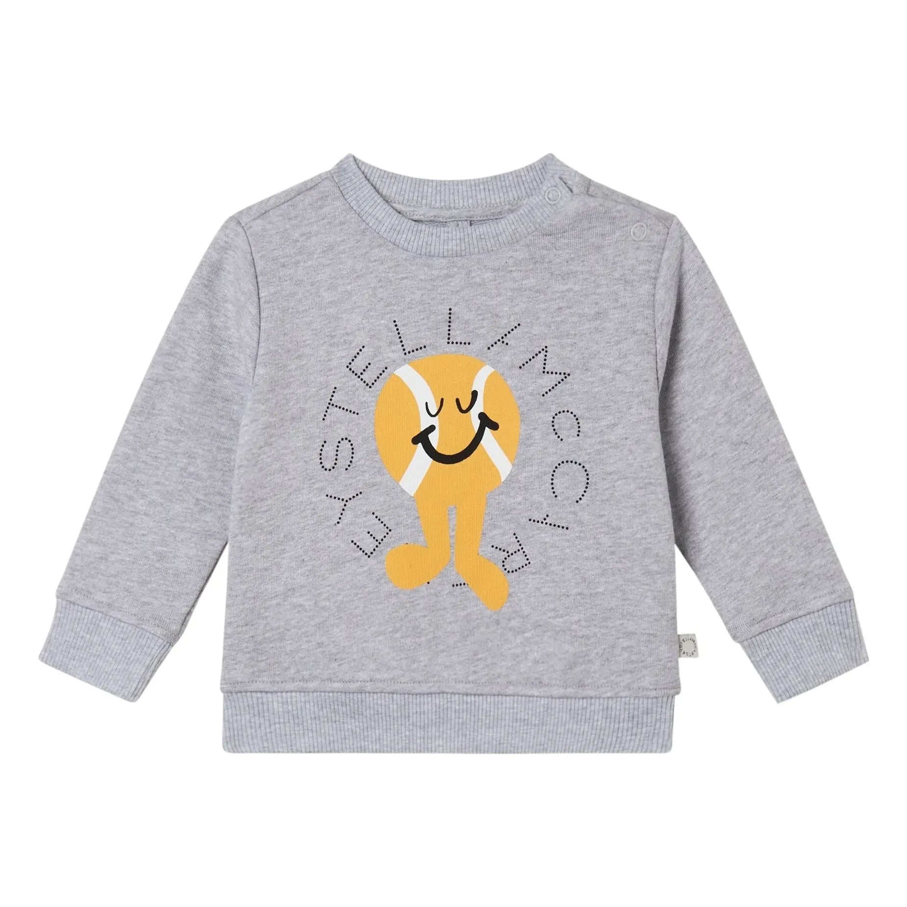 Stella McCartney Kids - Heather Grey Stella Tennis Sweatshirt