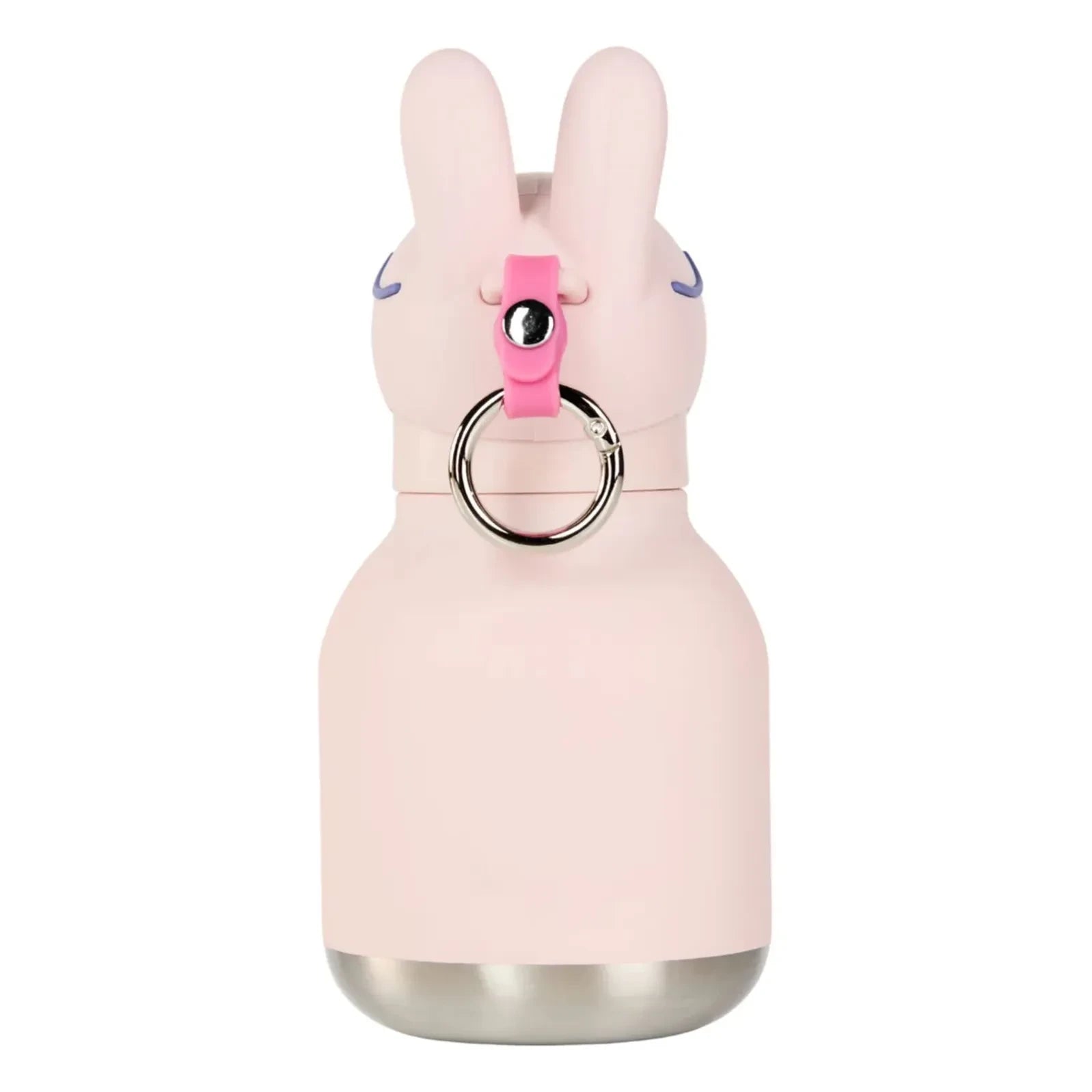 Asobu - Mini-Wasserflasche aus Edelstahl Rabbit | Blassrosa