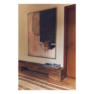 HKliving - Abstract Painting Nomad | Khaki