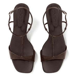 Soeur - Cecilie Leather Sandals | Brown