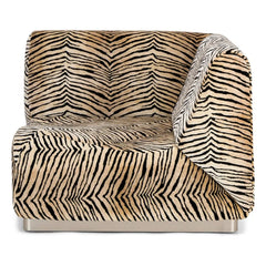 The Socialite Family - Velvet Upholstered Rotondo Corner Module | Tiger