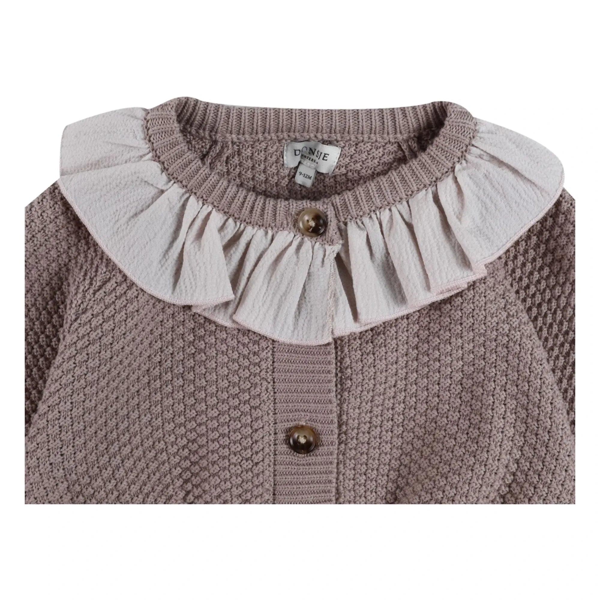 Donsje - Veertje Cardigan | Brown