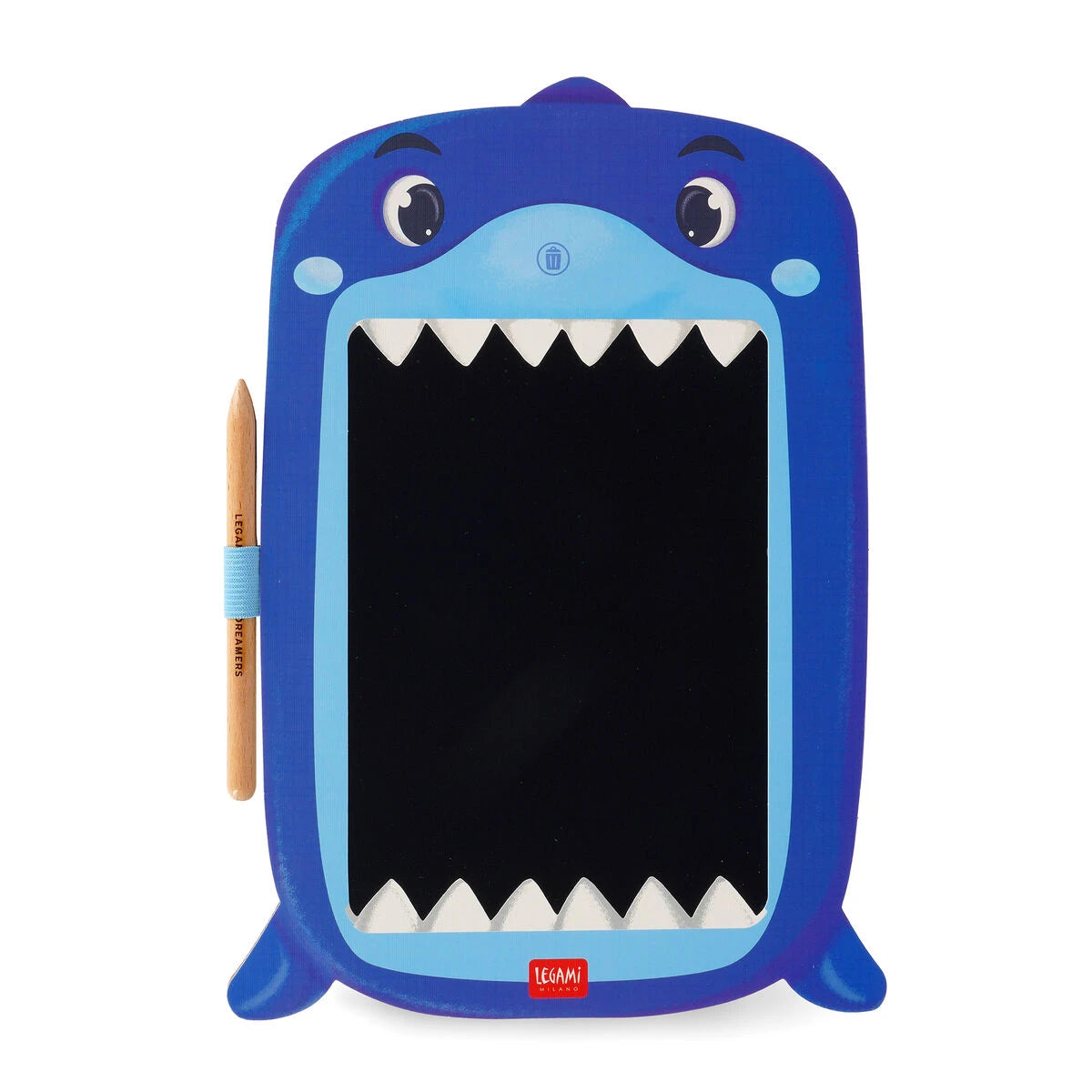 Legami - Shark Portable LCD Drawing Board in Cardboard - Magic Sketch Board