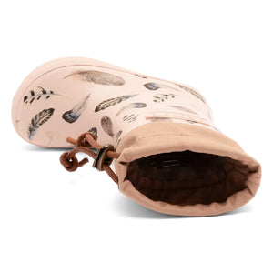 bisgaard - Barefoot Feather Regenstiefel | Blassrosa