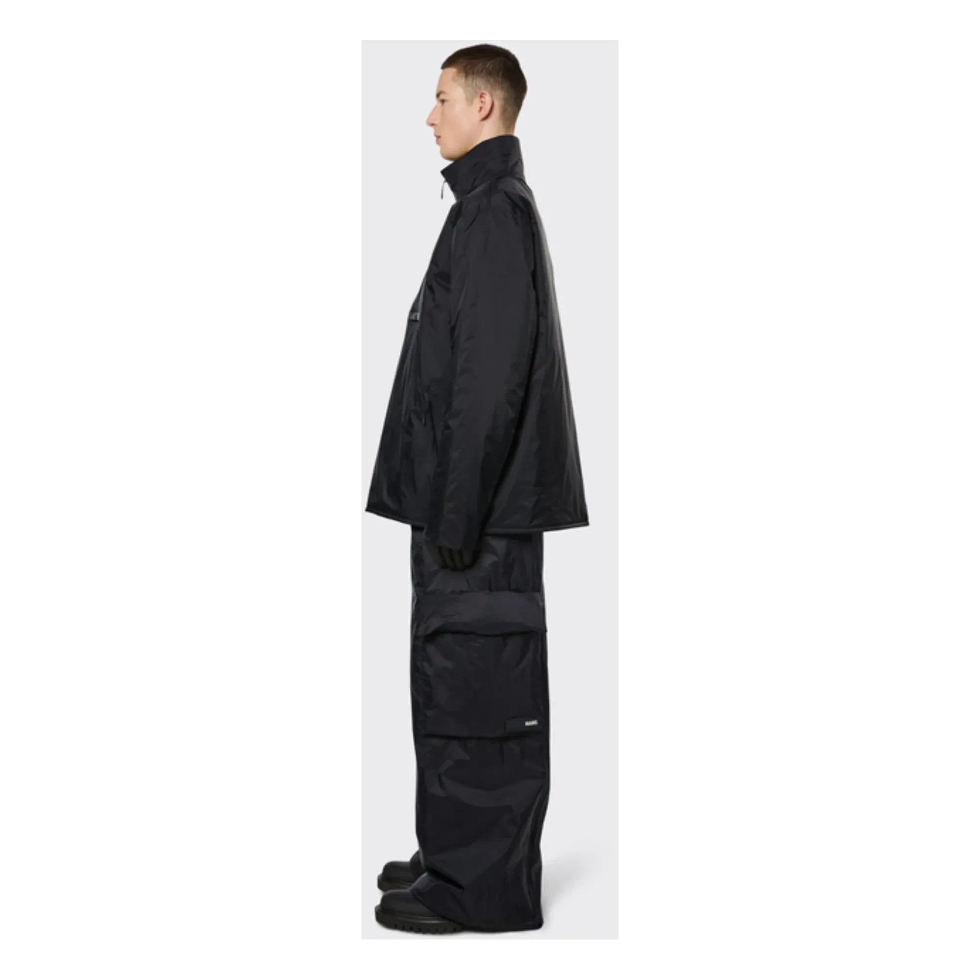 Rains - Waterproof Quilted Anorak | Black