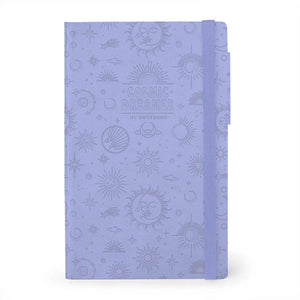 Legami - Punktkariertes Notizbuch mit monochromem Softcover - Cosmic Lilac - My Defter