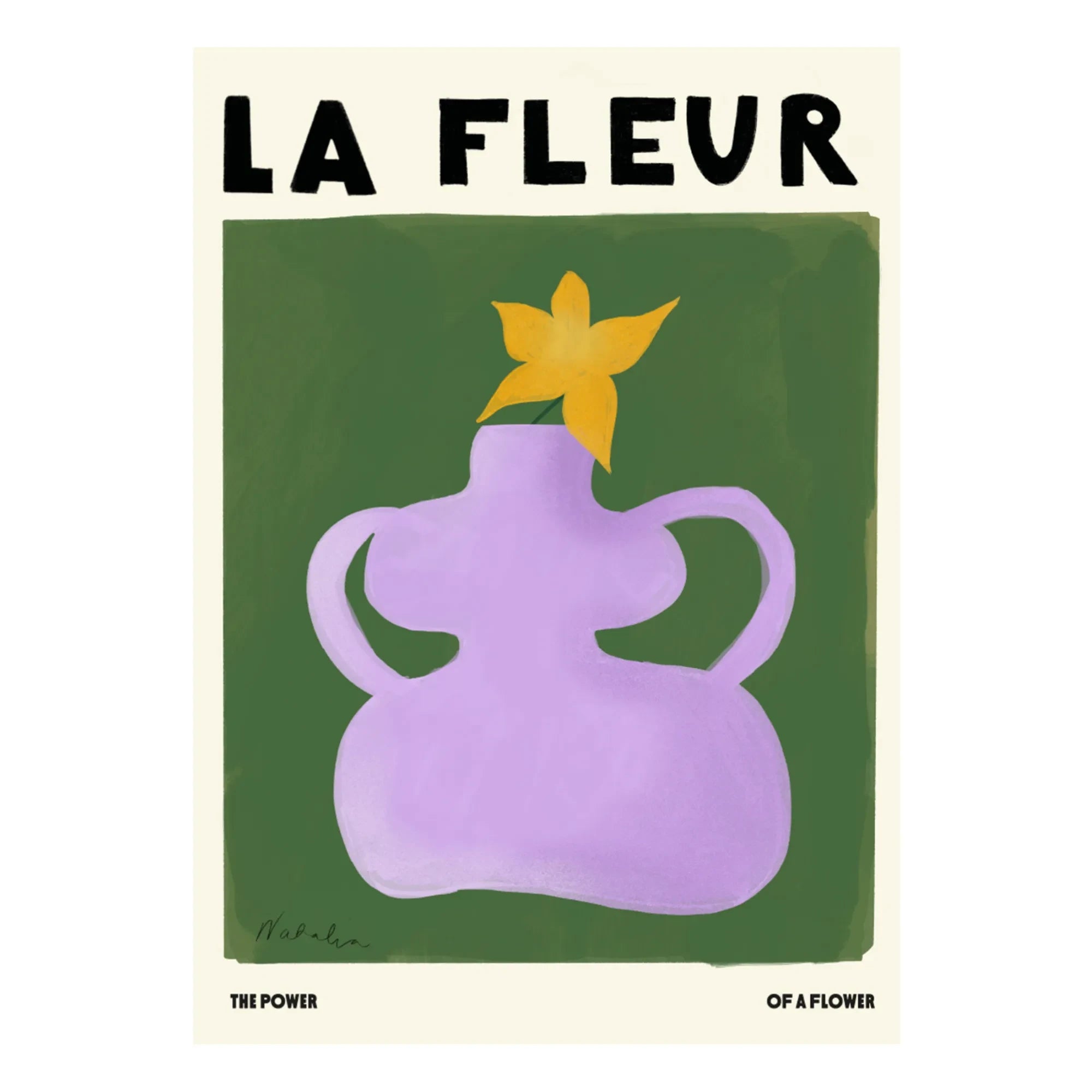Natalia Bagniewska - La fleur poster