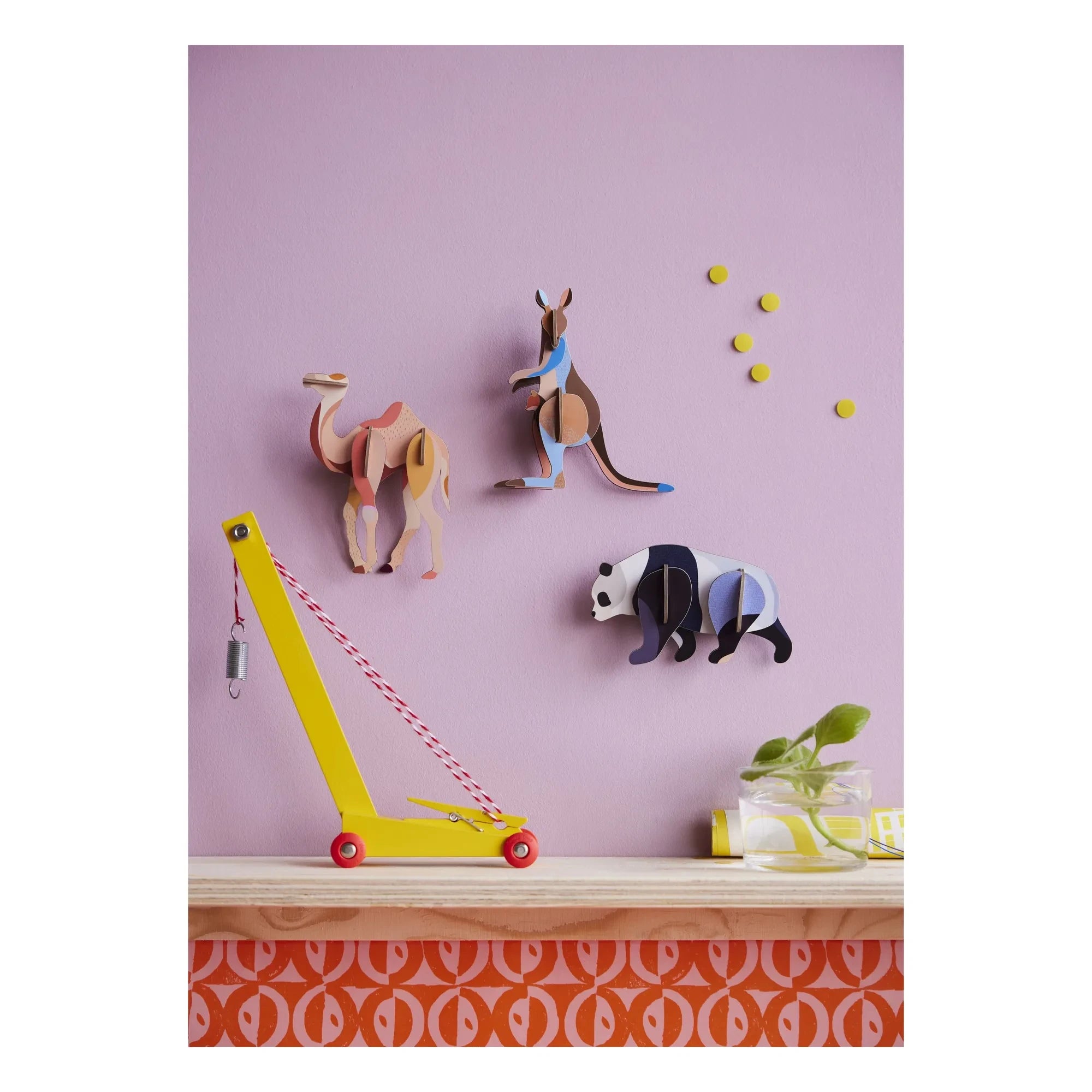 Studio Roof - Panda Wall Decoration
