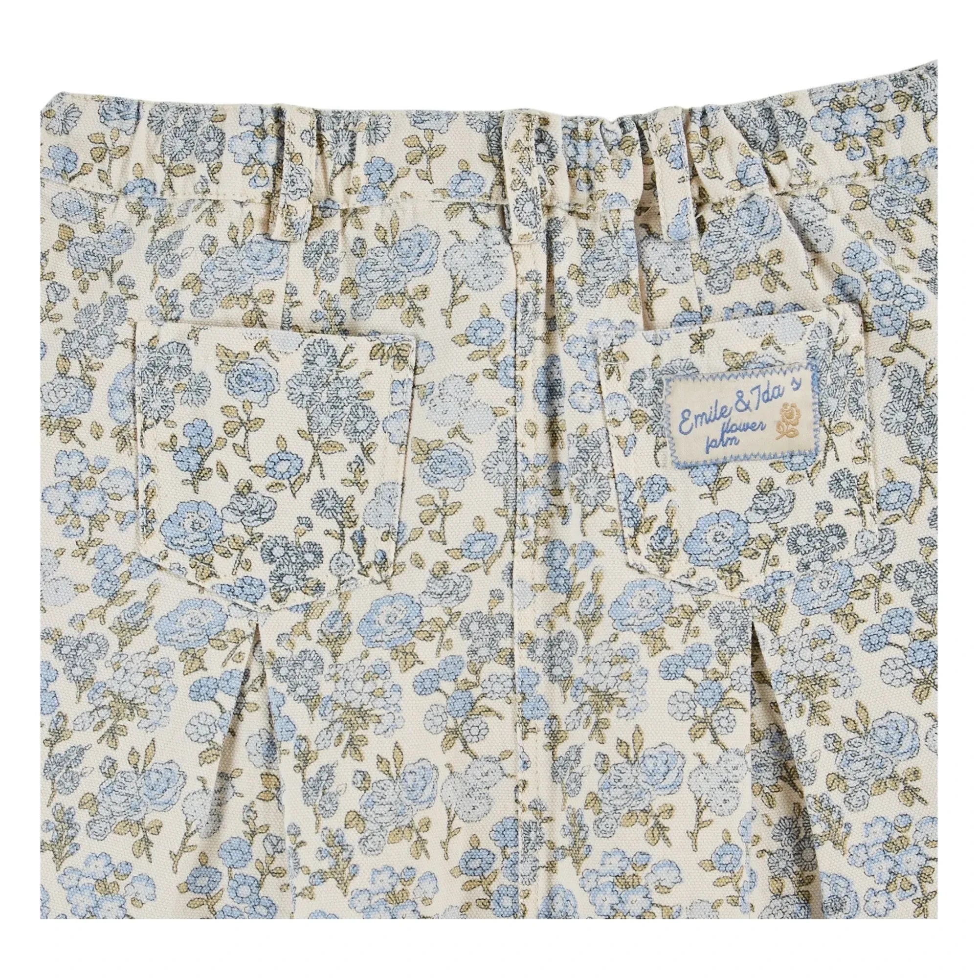 Emile et Ida - Floral Skirt | Cream