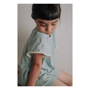 Risu Risu - Pyjama Short Atalia Bio-Baumwolle | Türkis