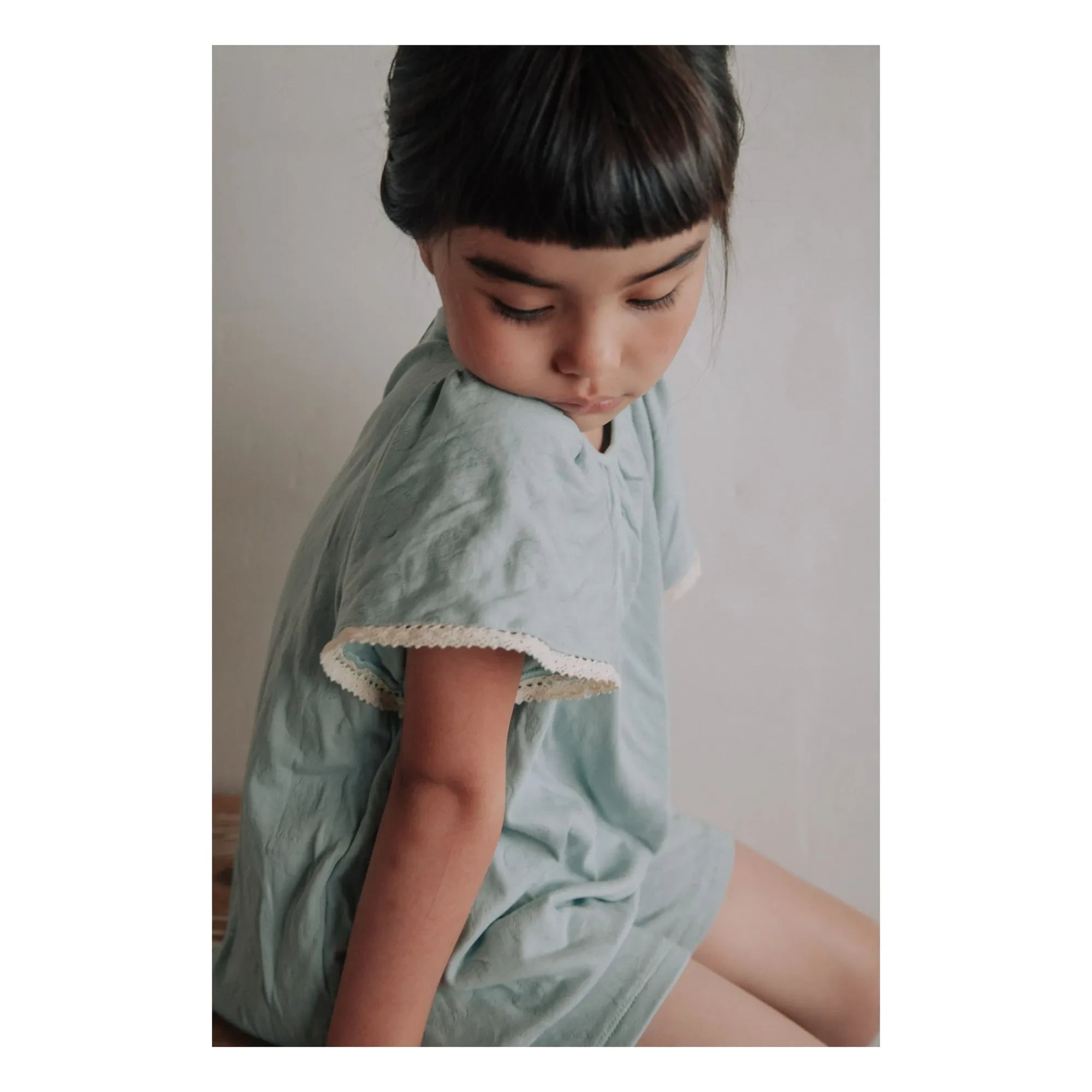 Risu Risu - Pyjama Short Atalia Bio-Baumwolle | Türkis