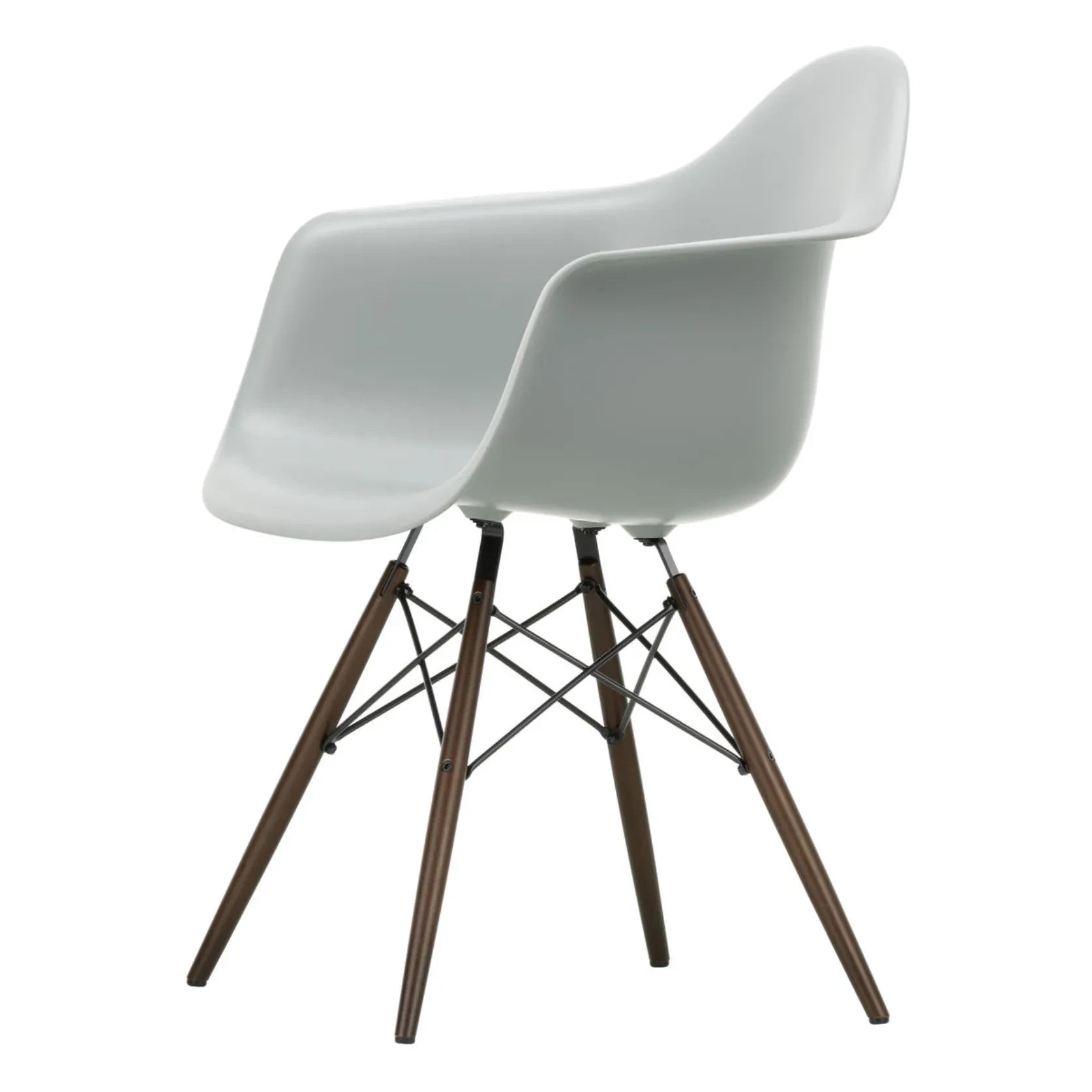 Vitra - DAW Stuhl - Ahornuntergestell - Charles & Ray Eames | Hellgrau