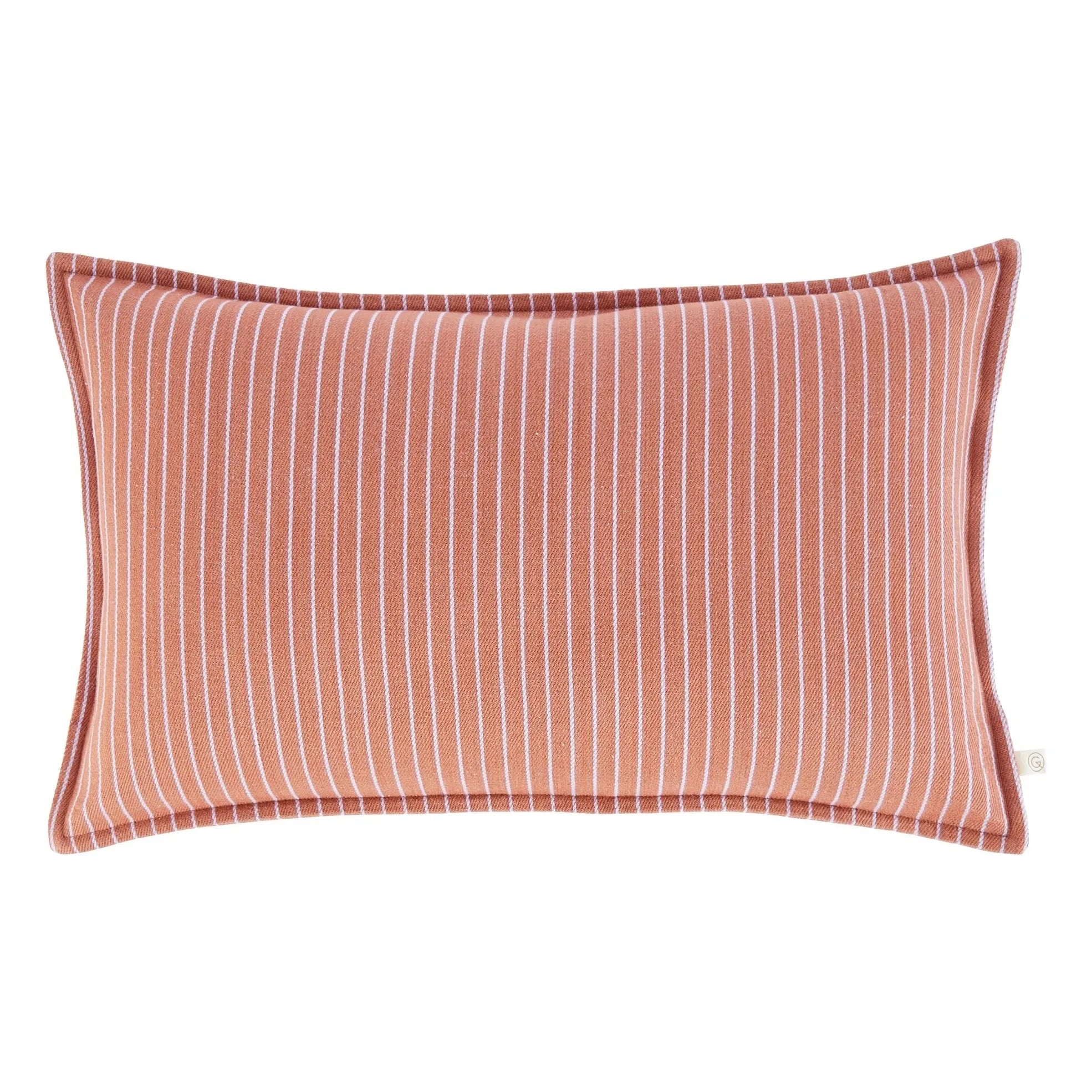 Gabrielle Paris - Leylak çizgili yastık kılıfı | Pembe