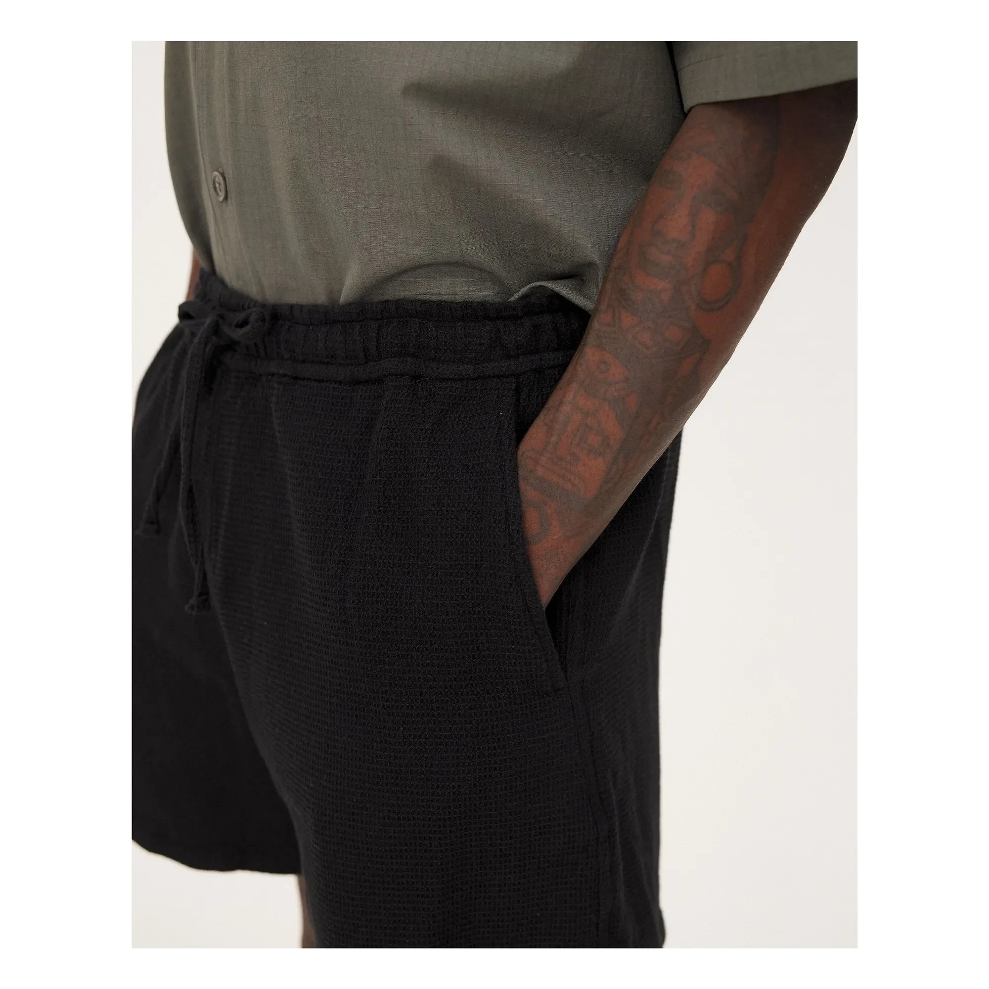 Noyoco - Borneo Bio-Baumwollhemd | Khaki
