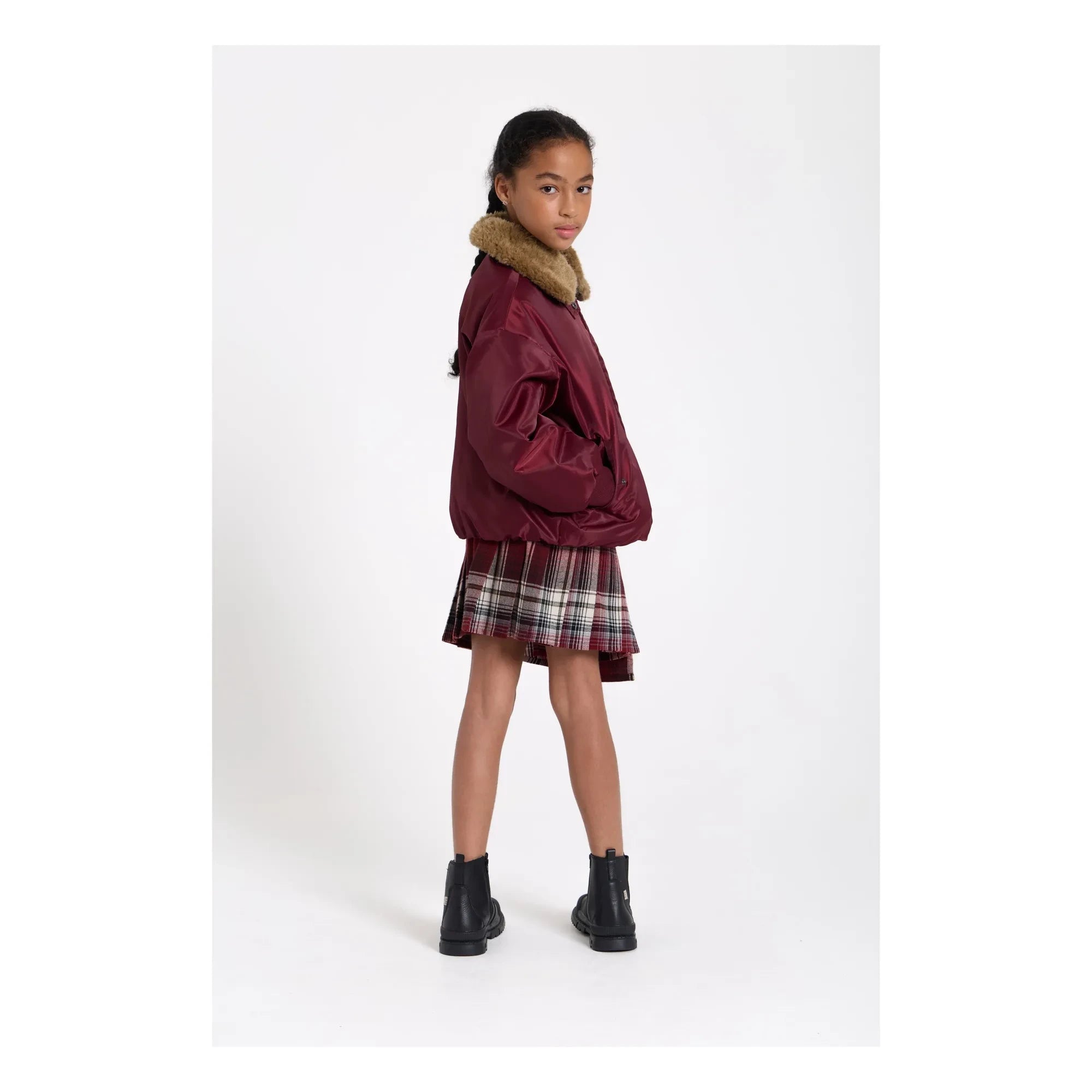 Finger in the Nose - Aria Bomber Jacket | Aubergine