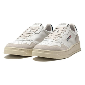 Autry - Medalist Low Leather/Suede spor ayakkabı | Mavi