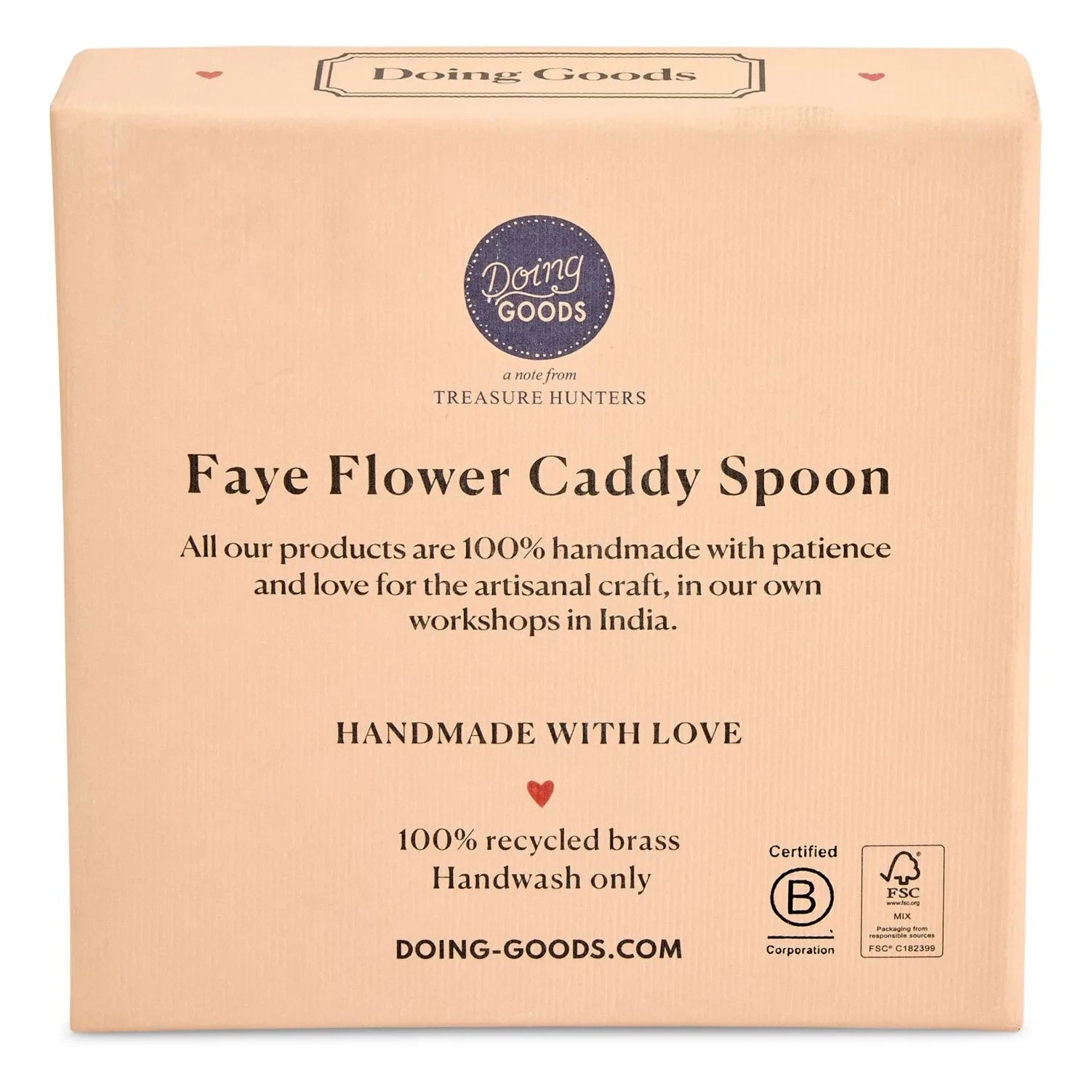 Doing Goods - Spoons Faye - 2'li Set | Bej