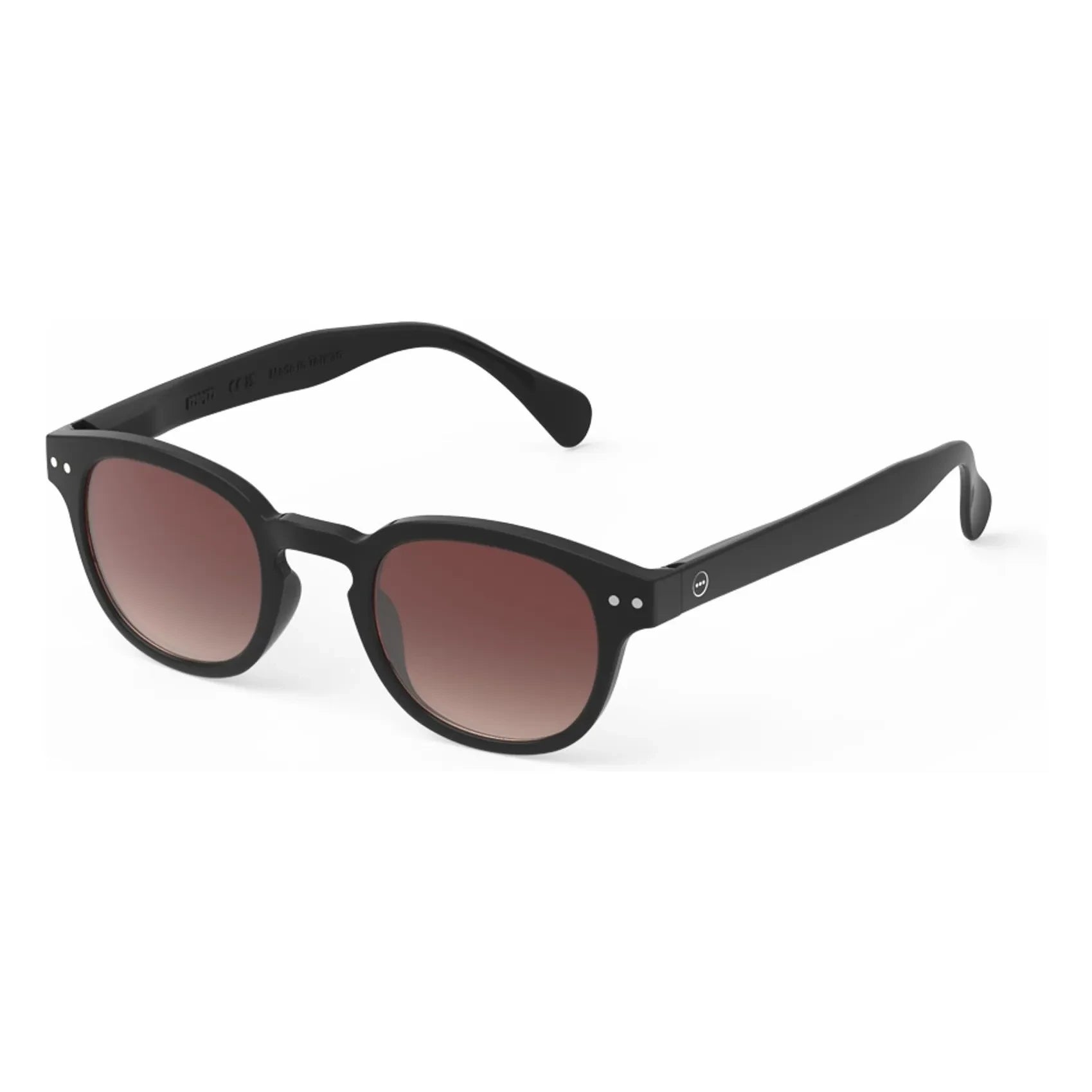 IZIPIZI - Polarized Sunglasses #C | Gloss black