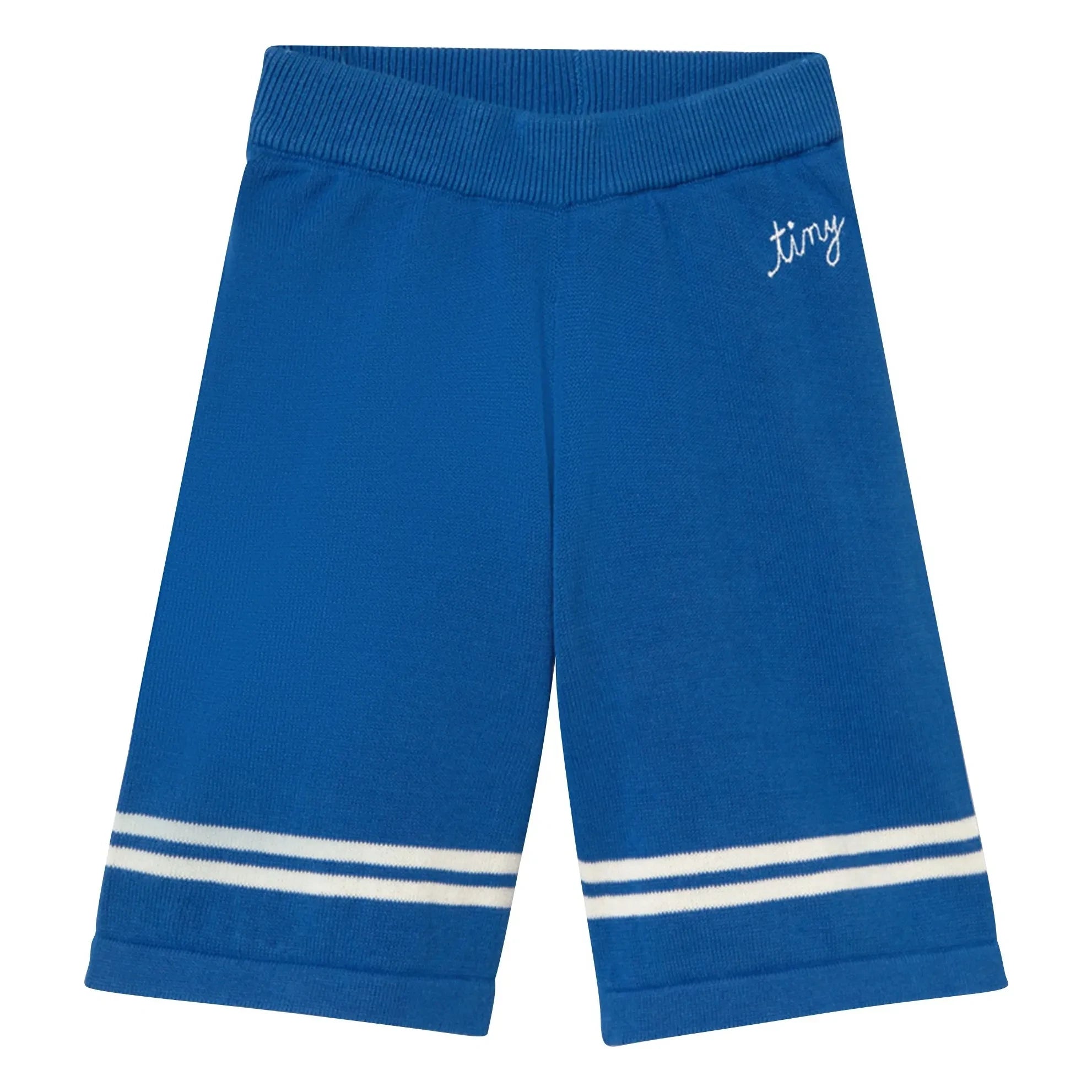Tinycottons - Gestreifte Hose | Marineblau
