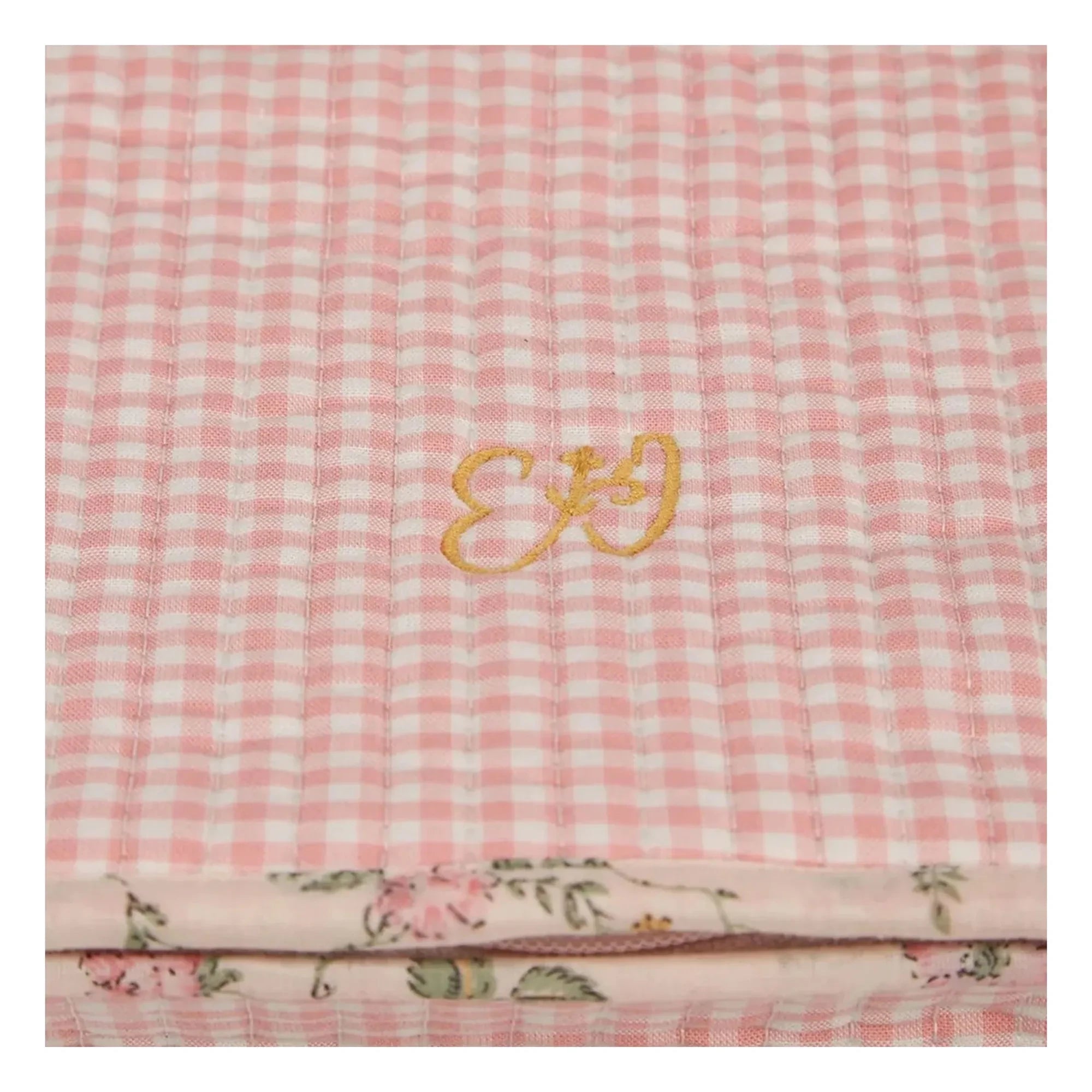 Emile et Ida - Aufbewahrungstasche Groß Vichy | Rosa