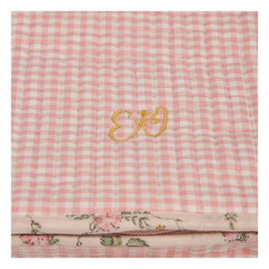 Emile et Ida - Aufbewahrungstasche Groß Vichy | Rosa