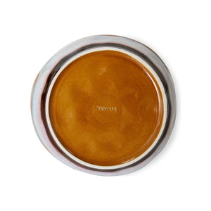 HKliving - Steingut Suppenteller - 2er Set | Hellblau