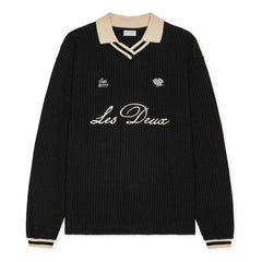 Les Deux - Polo Waffle Football | Siyah