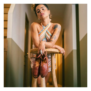 Mapache - Carmen sandalet | Tabacco