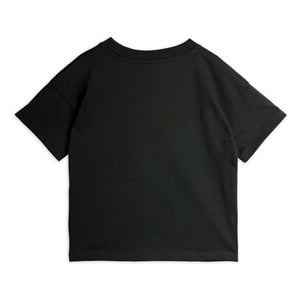 Mini Rodini - Panther T-Shirt aus Bio-Baumwolle | Schwarz