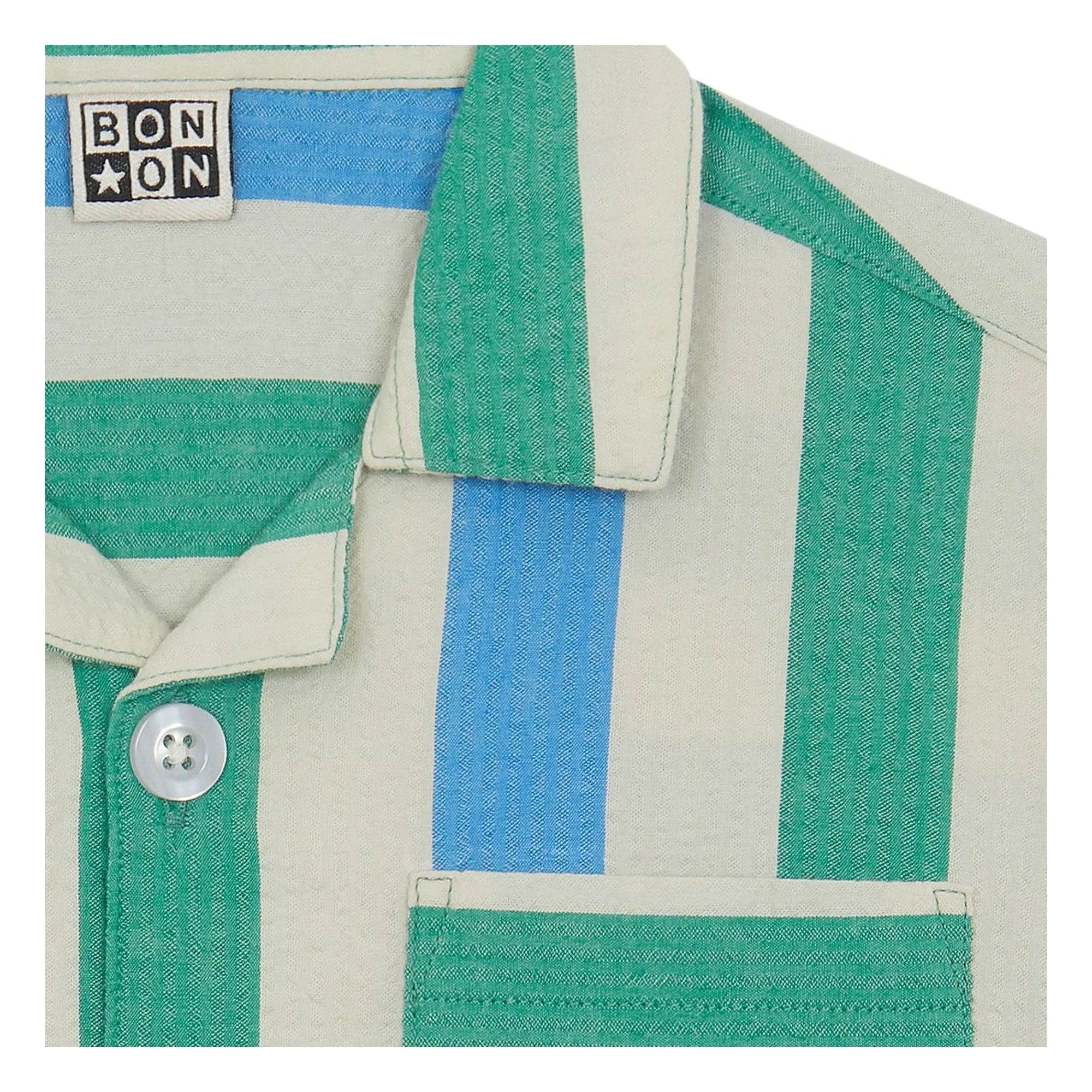 Bonton - Las Vegas Striped Shirt | Ivory
