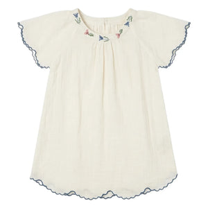 Editions Aimable - Colette Nightgown | Ivory Gazlı