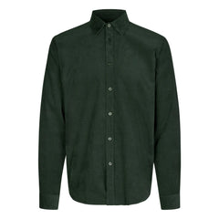 Samsoe Samsoe - Saliam NX organic cotton shirt | Dark green