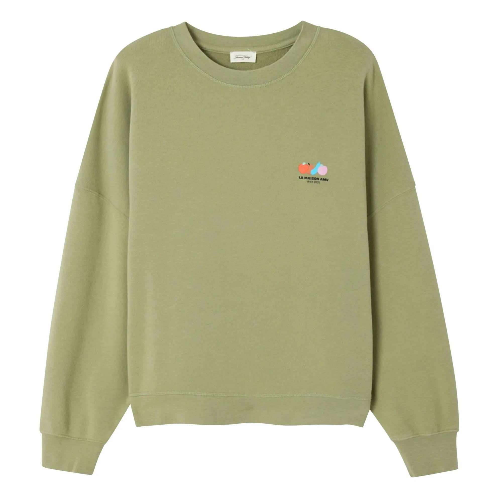 American Vintage - Atubay Cotton Sweatshirt | Khaki