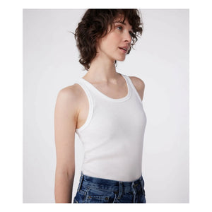 Petit Bateau - Organik pamuklu atlet | Beyaz