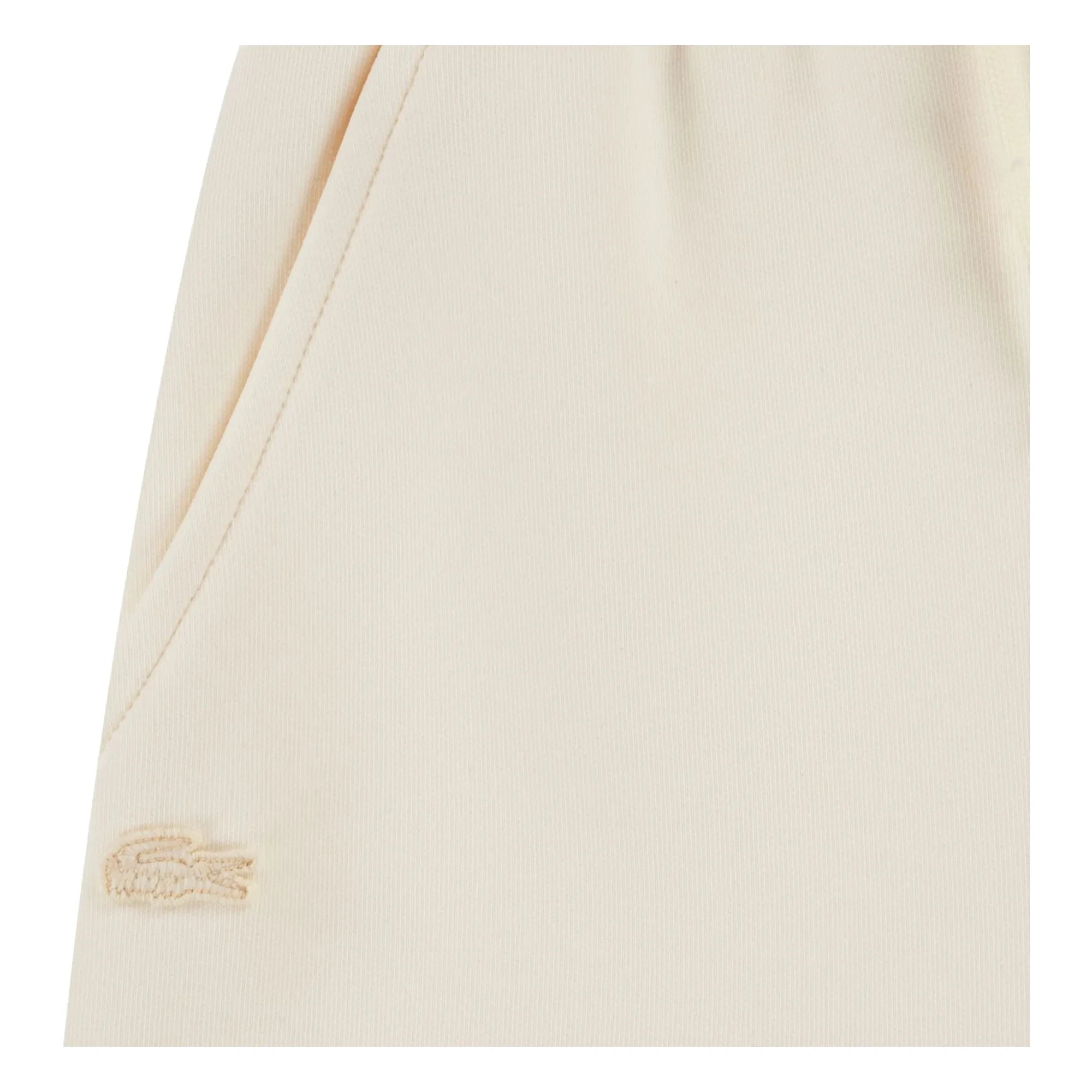 Lacoste - Organic Cotton Jogger Shorts L | Light Yellow