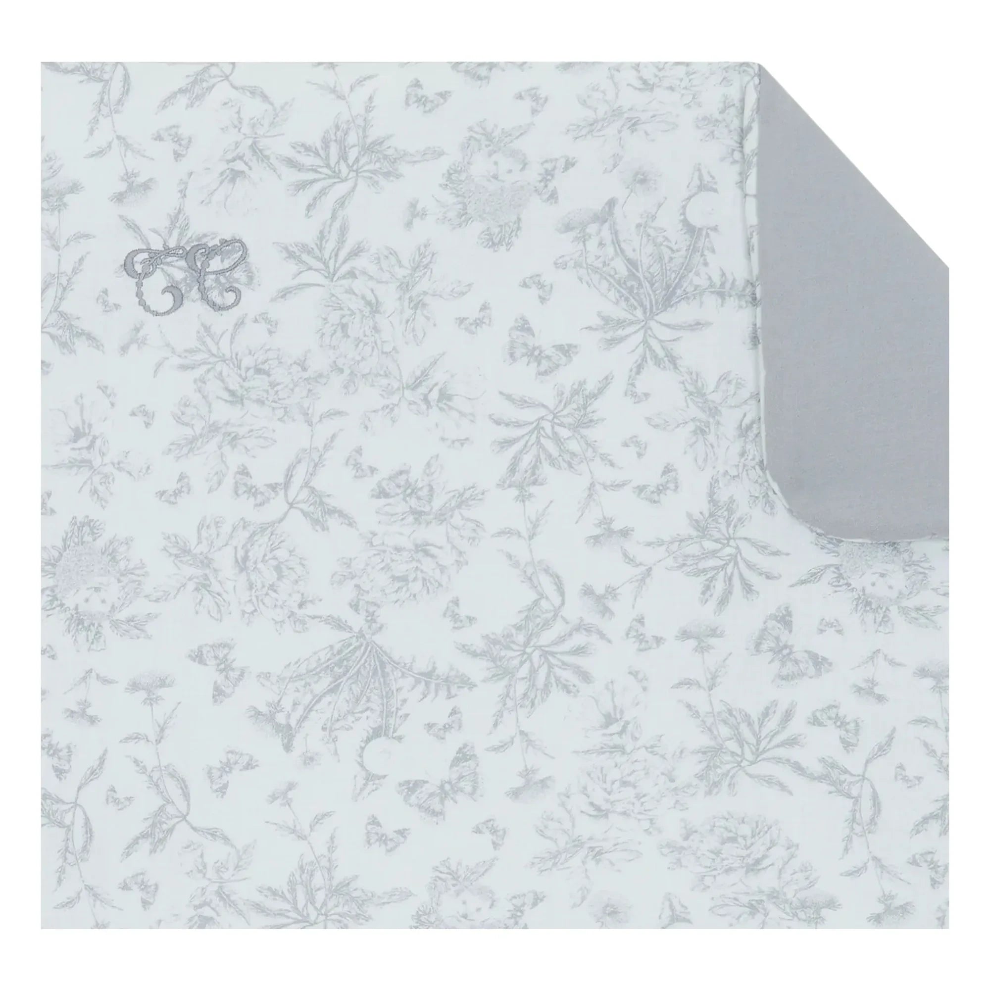 Tartine et Chocolat - Toile de Jouy Blanket | Gray