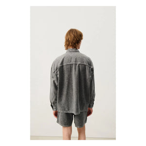 American Vintage - Jazy Hemd | Kohlegrau