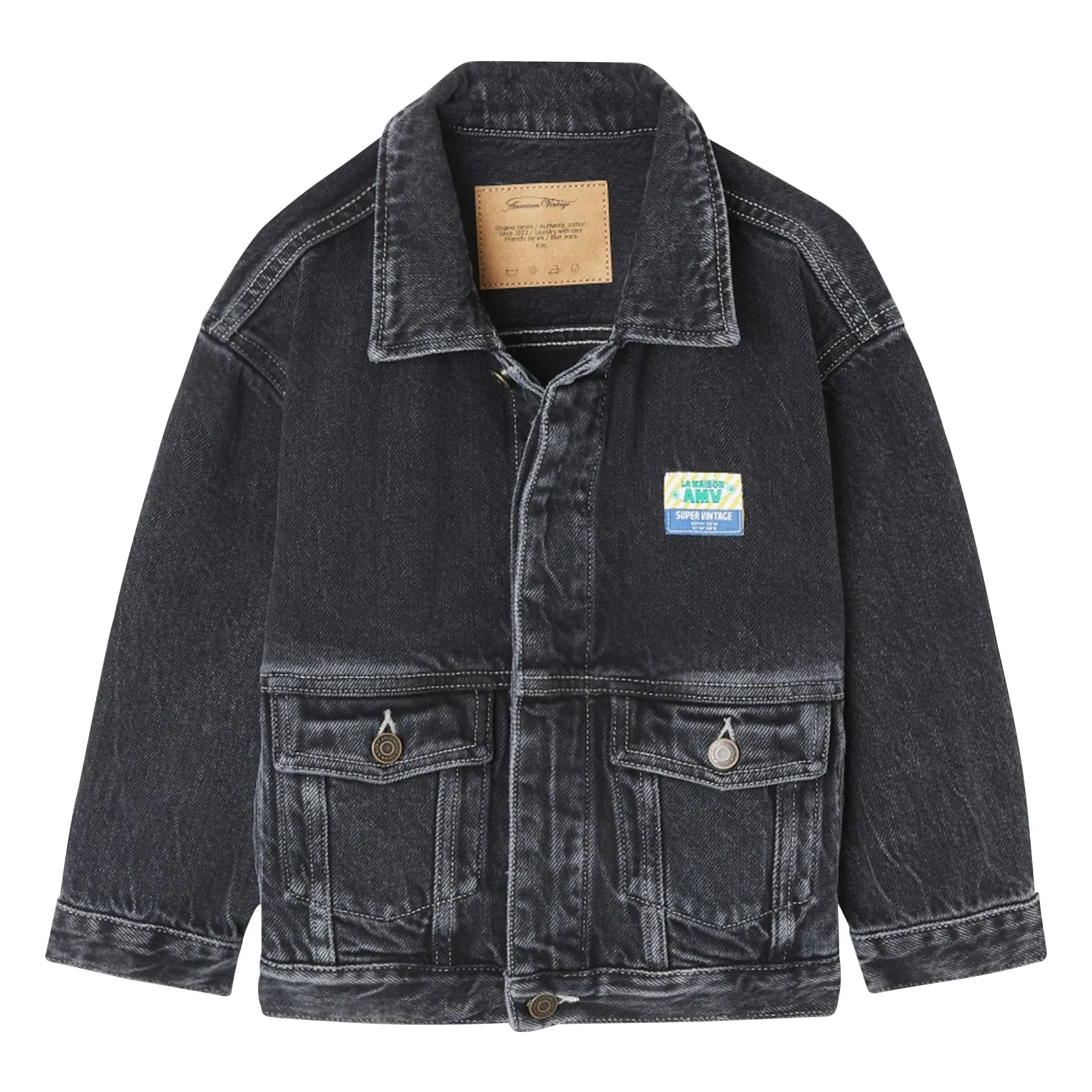 American Vintage - Yopday Denim Ceket | Denim siyah