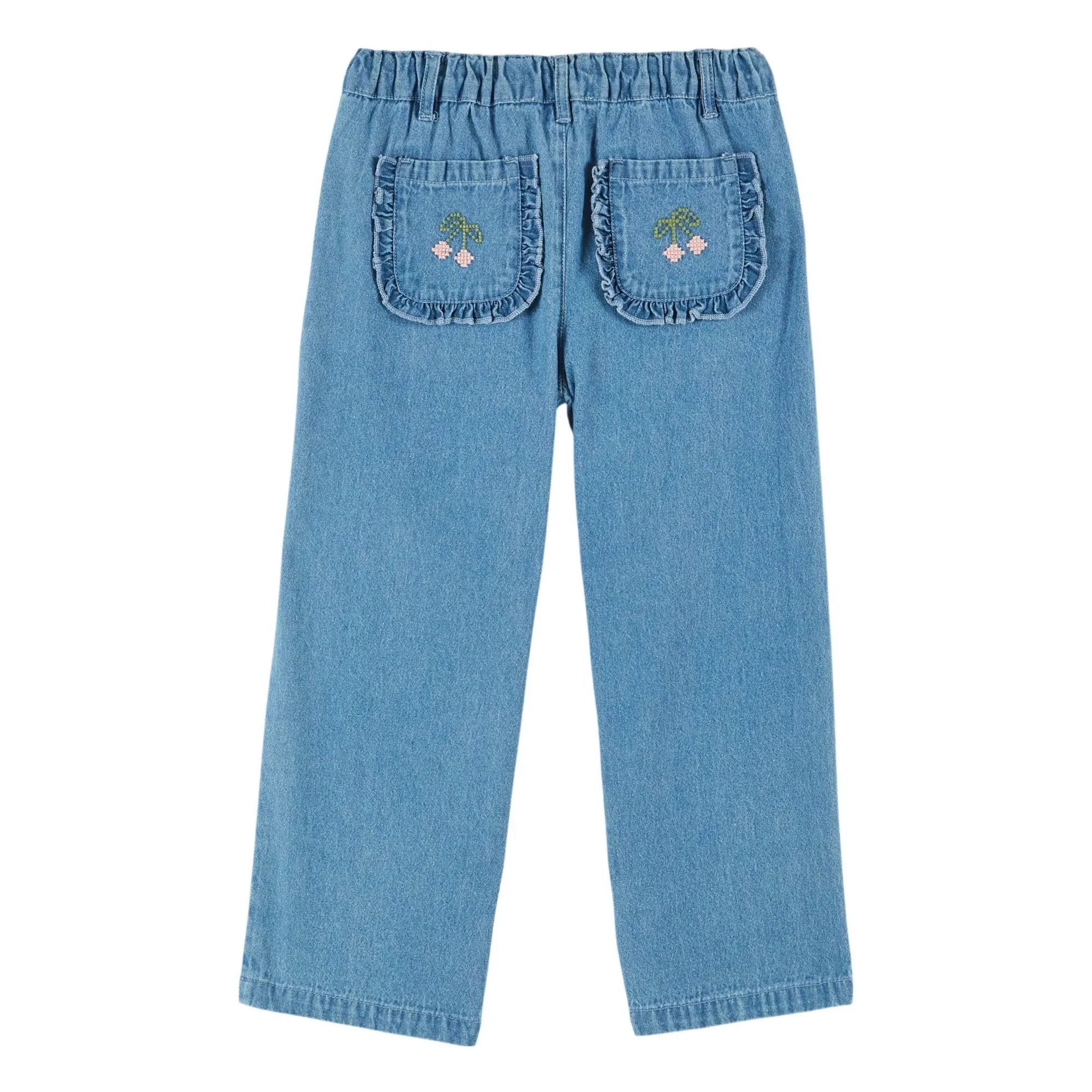 Emile et Ida - Jeans Kirschen | Blau