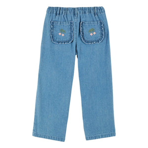 Emile et Ida - Jeans Kirschen | Blau