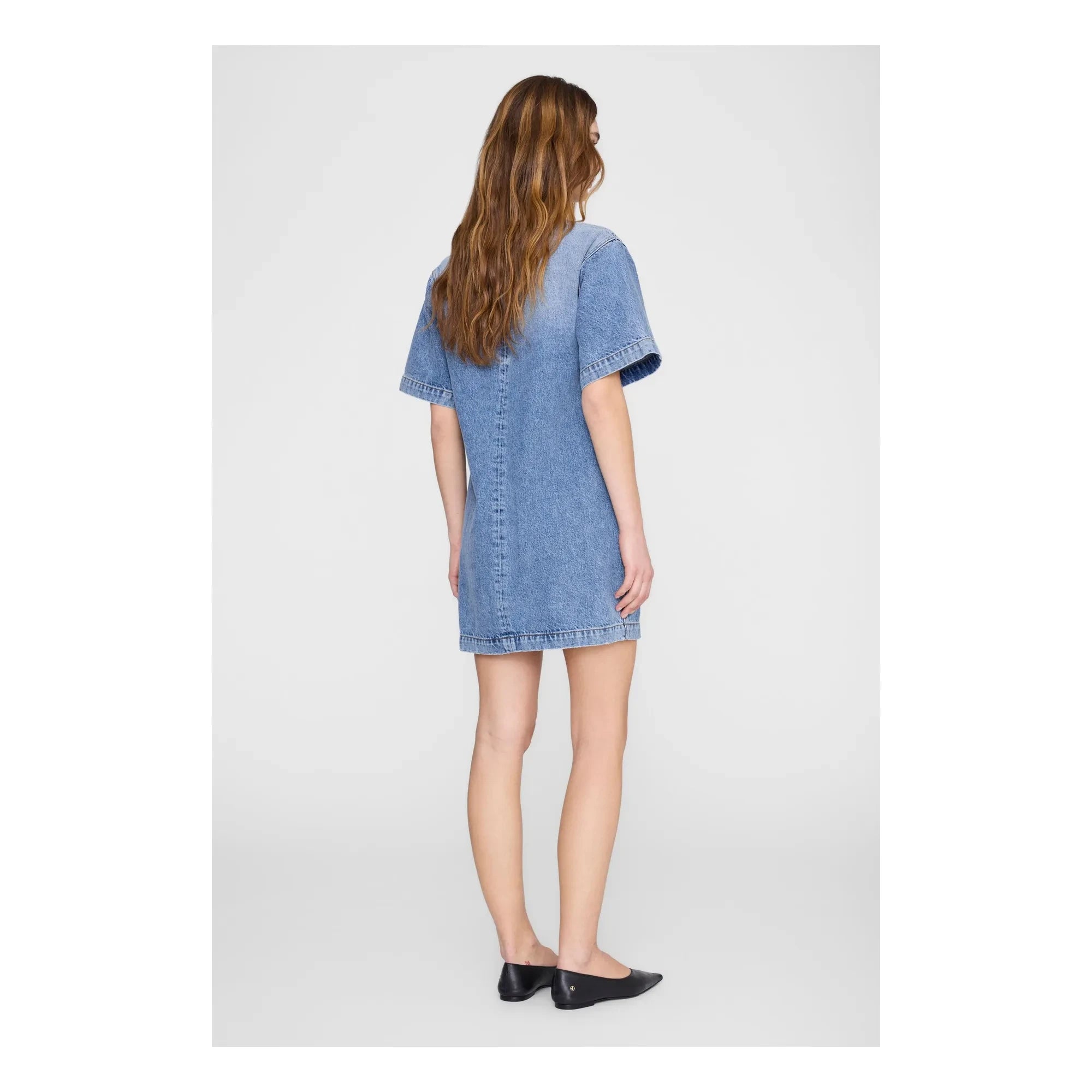Anine Bing - Tulah Dress | Washed Blue