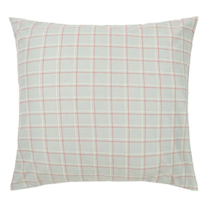 Nobodinoz - Sheldon Checks pillowcase | Blue