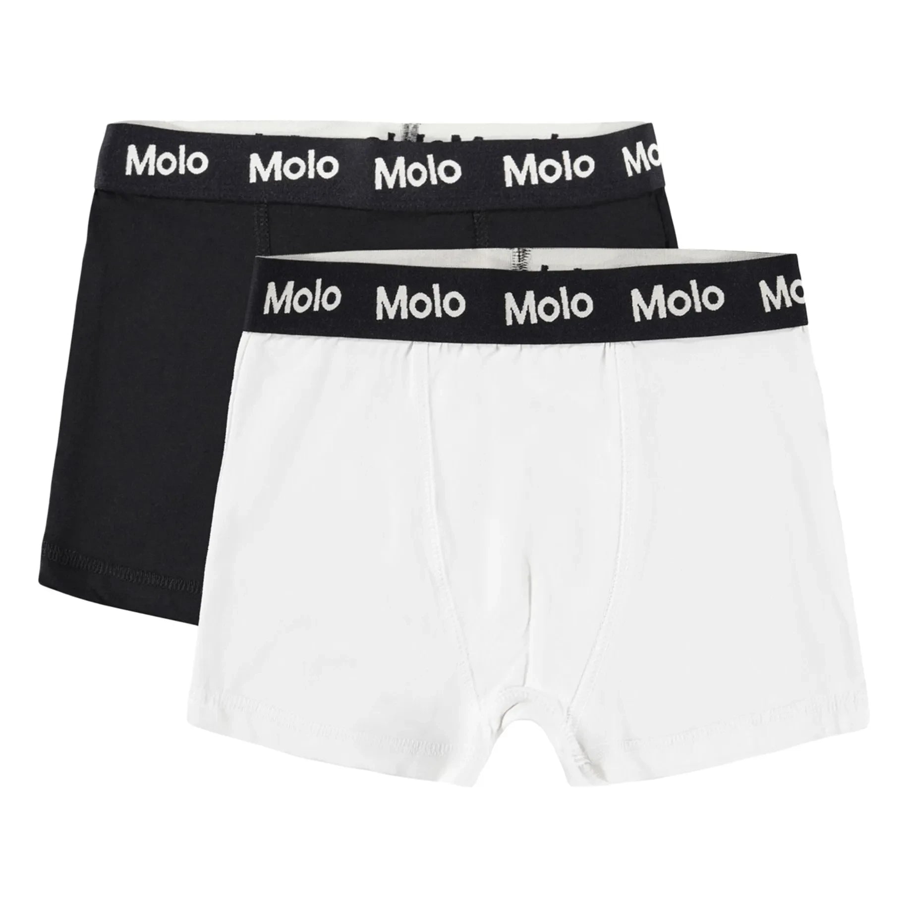 Molo - 2'li Justin Organik Pamuk Boxer Külot | Siyah