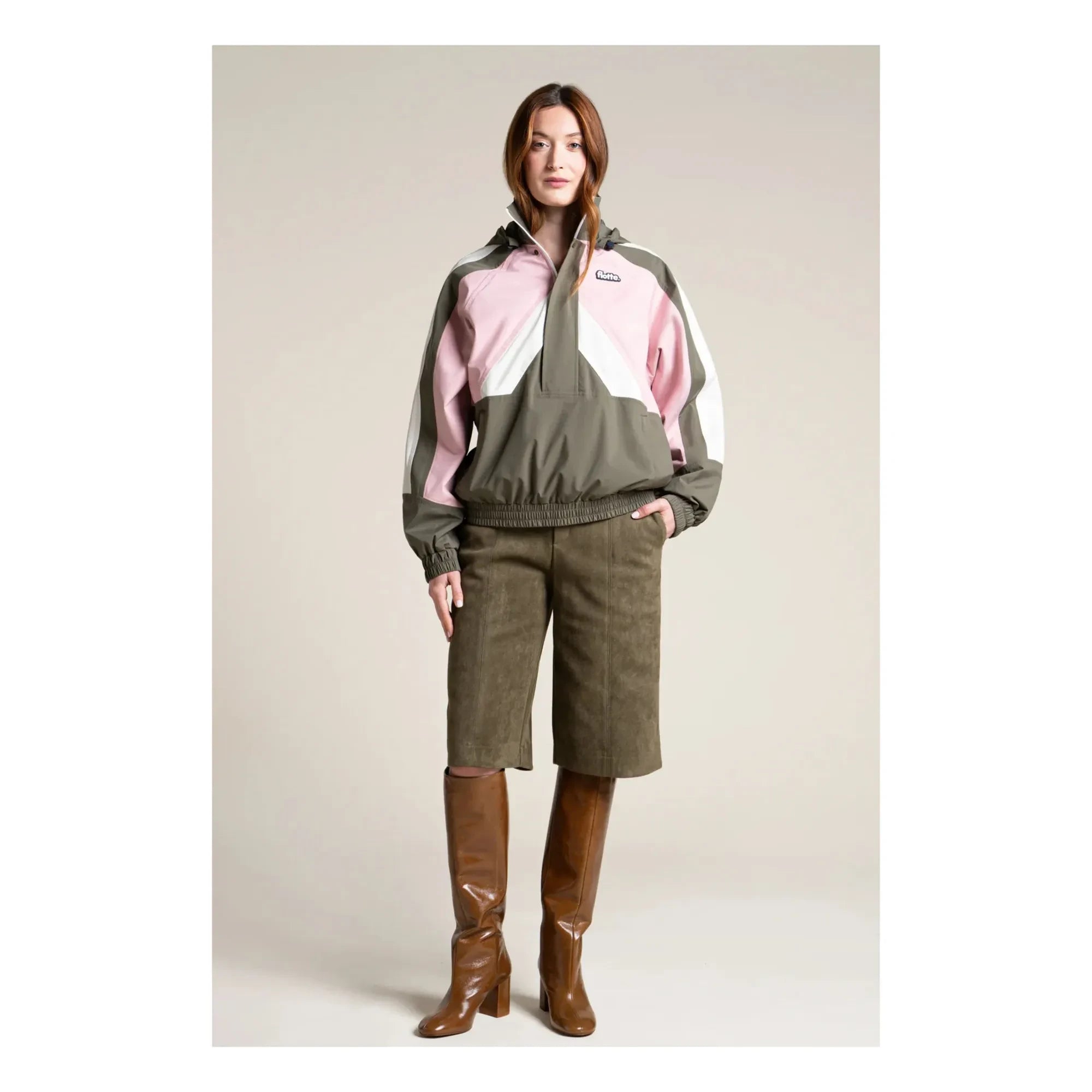 Flotte - Abbesses waterproof jacket | Khaki