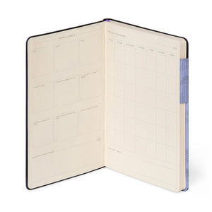 Legami - Cuaderno de líneas con funda suave monocromática - Lila Cósmico - Mi Cuaderno