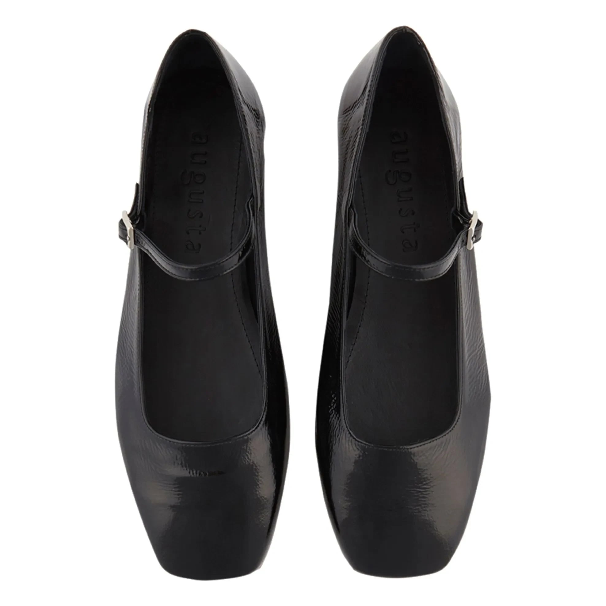 Augusta - Julieta Patent Ballerinas | Black