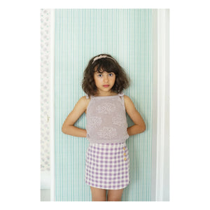 Soor Ploom - June Fleurs Organik Pamuk Atlet | Leylak