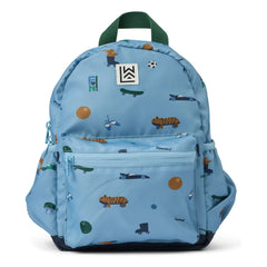 Liewood - Andreas Car Backpack Made from Recycled Fibers | Blue
